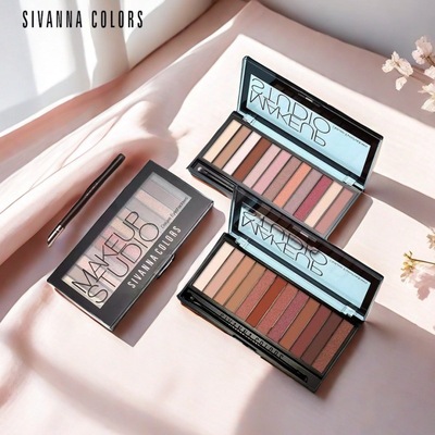 思薇娜大地色眼影哑光眼部修饰