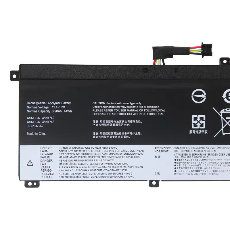 联想 45N1740 45N1742 45N1743 T450 T550 W550S T560 笔记本电池