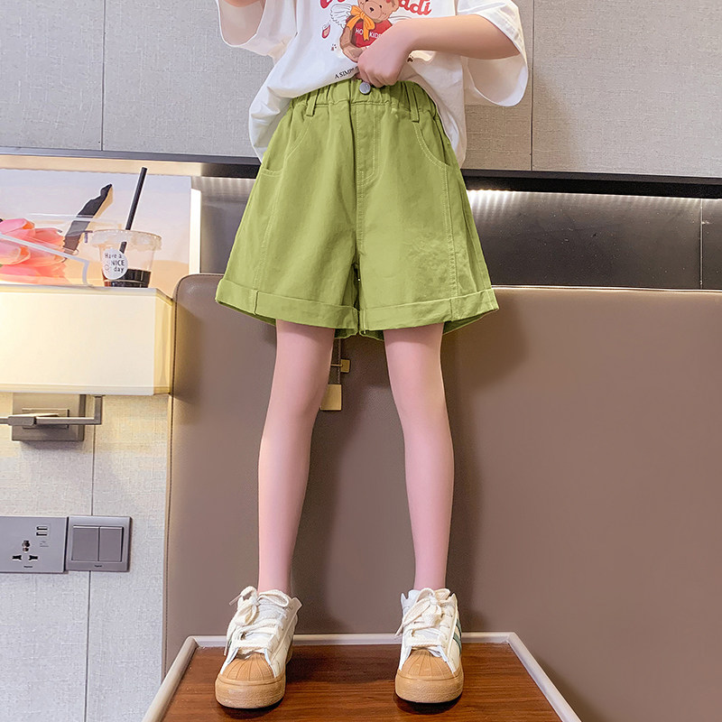 女童短裤外穿夏装2025新款儿裤子