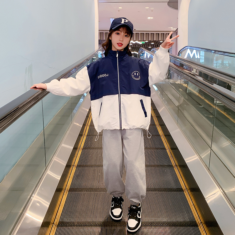 女童外套春装儿童洋气春秋上衣