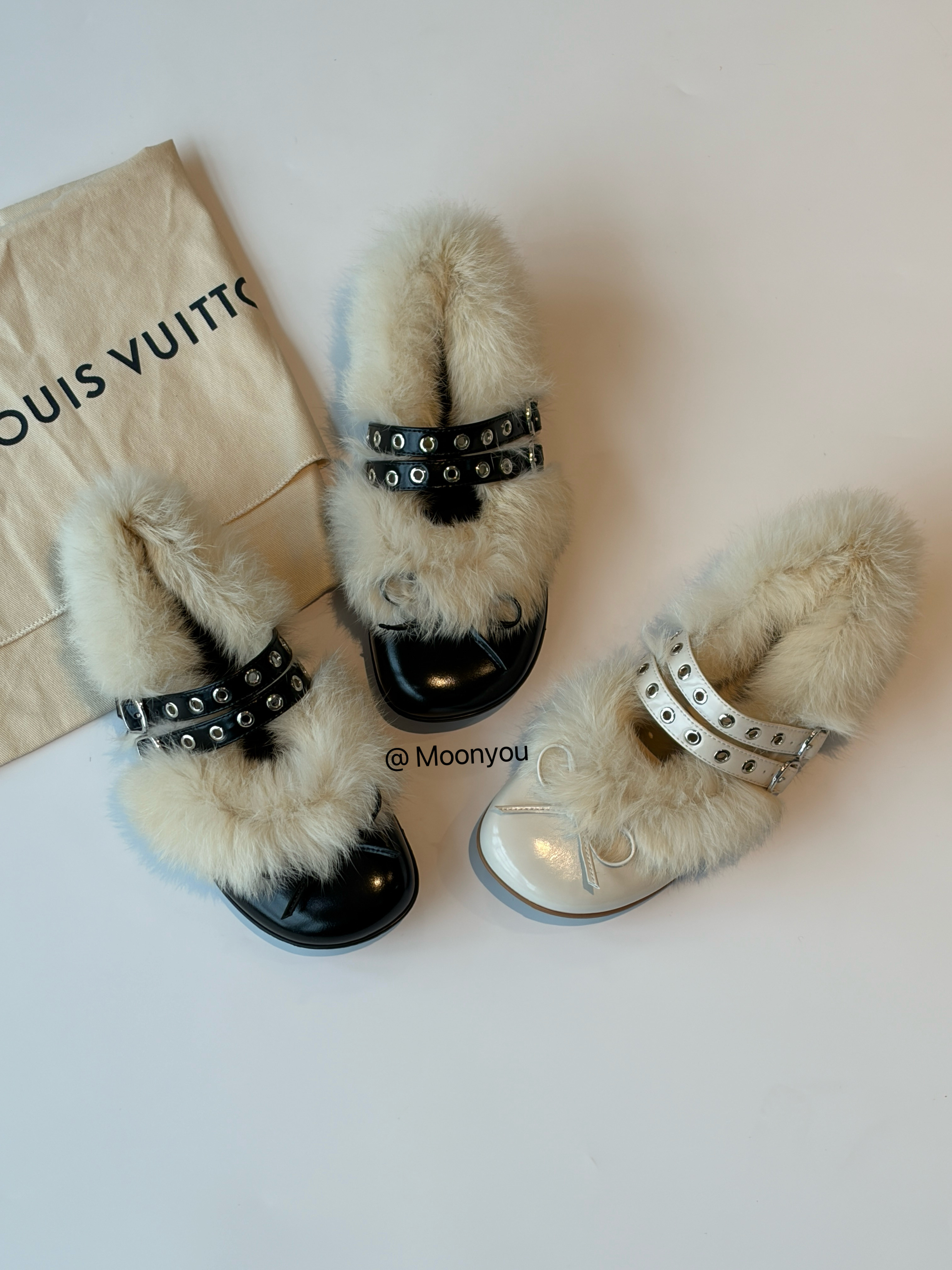 Claudie定制 牛皮圆头加绒保暖毛毛鞋女秋冬气质百搭玛丽珍小皮鞋,女鞋,时尚雪地靴,淘宝优惠券,粉丝福利购,淘宝优惠卷