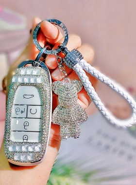 专用于广汽传祺埃安s钥匙套aions扣s魅580lx汽车Yplus包samx镶钻