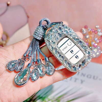 专用24款本田crv钥匙套新冠道xrv雅阁urv皓影十一代思域英仕派女