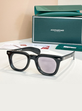 日本手工制JACQUES JMM Vendome光致变色圆框太阳镜光学近视眼镜