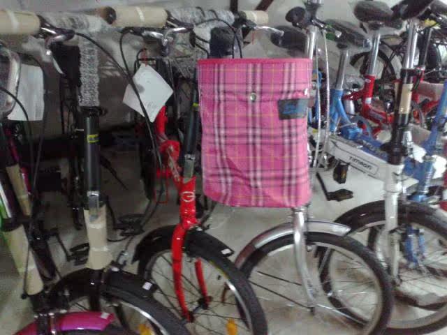 Panier pour vélo en toile - Ref 2260713 Image 5