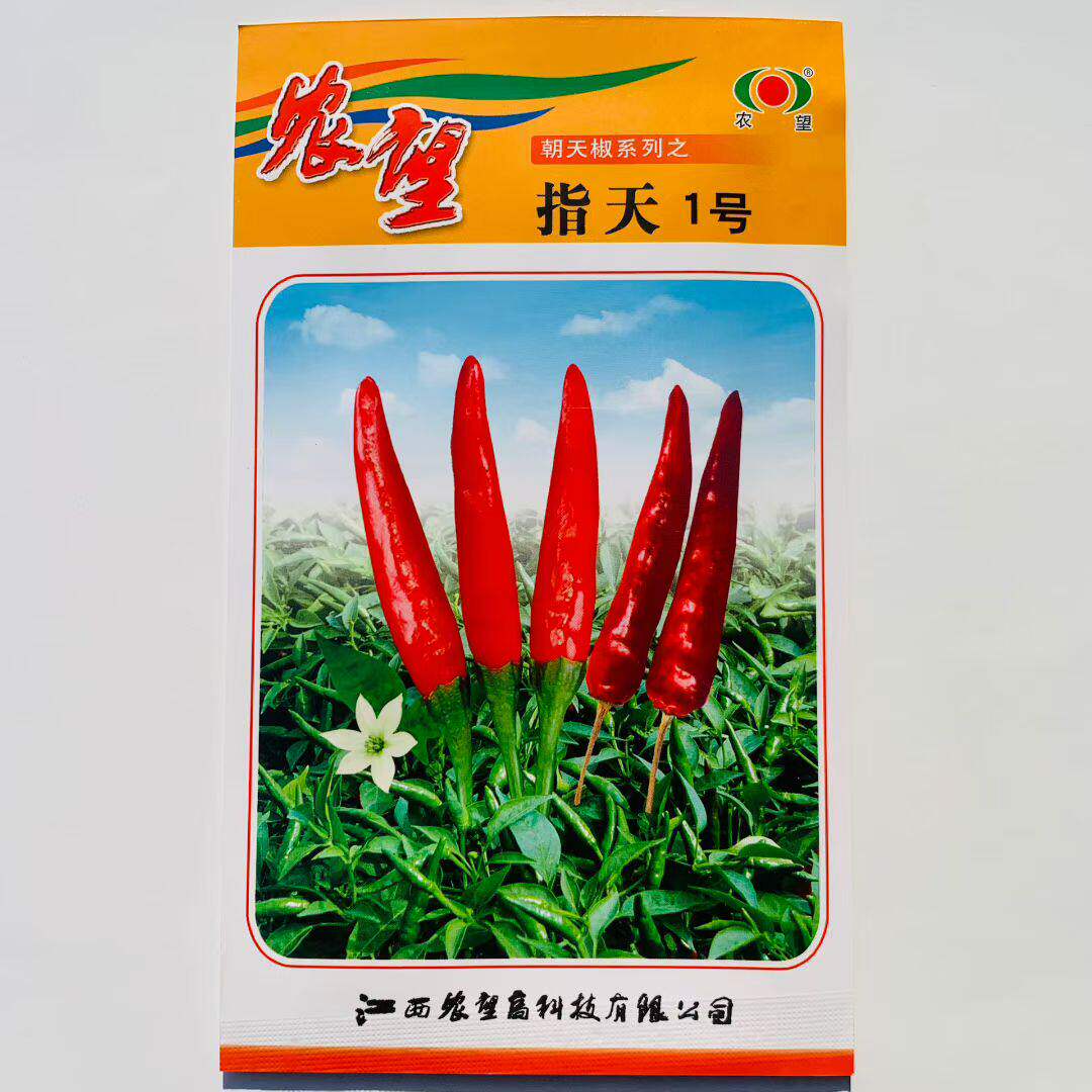 农望指天1号朝天椒辣椒种子早中熟辣味强干鲜两用揪春秋蔬菜种籽