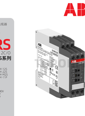 ABB|单相电流监视器CM-SRS.11S 12S 21S 22S 21P 220-240VAC