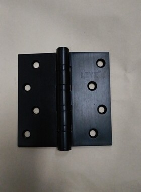 4x4X3不锈钢合页 黑色合叶 门铰 LEYE大门铰 乐业