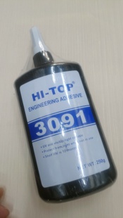 透明胶水大号250克 3091隐形胶水 HⅠ TOP无影胶玻璃胶