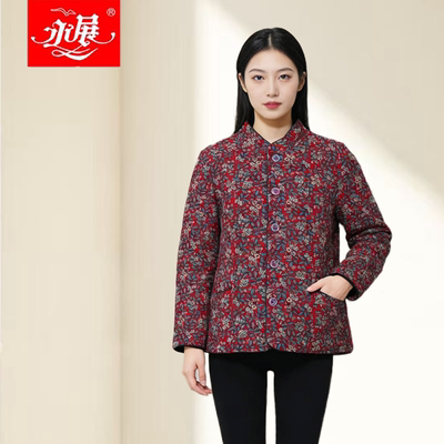 永展袄羊毛填充保暖中老年