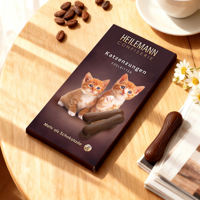 海莱曼恩猫舌形牛奶巧克力