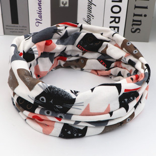 JIEYANGBAOBEI秋冬新款围脖两用套头圈脖套儿童大人小孩都可用弹