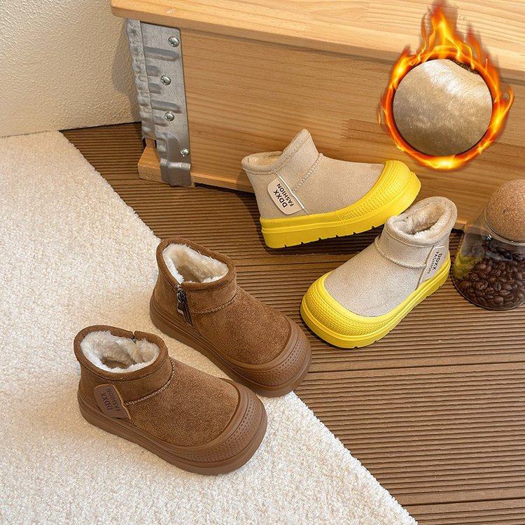 儿童雪地靴冬季新款保暖男童鞋子加绒加厚羊毛女童棉鞋潮,童鞋/婴儿鞋/亲子鞋,棉靴,淘宝优惠券,粉丝福利购,淘宝优惠卷