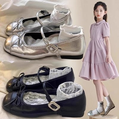 女童芭蕾风玛丽珍单鞋2025春秋款