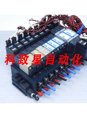 工业配件A180-4E2-CPLL-12W 电磁阀 0.15-0.7 MPa 带歧管 T125640