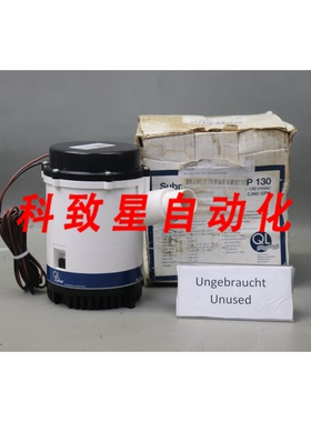 工业配件PENTA SBP130 TAUCHBILGEPUMPE 4395.8OZ/MIN 2 060GPH 1