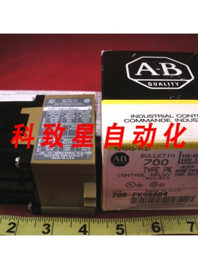 工业配件700-PK400A4 SER A 型 PK 控制继电器460-480V 60HZ 440