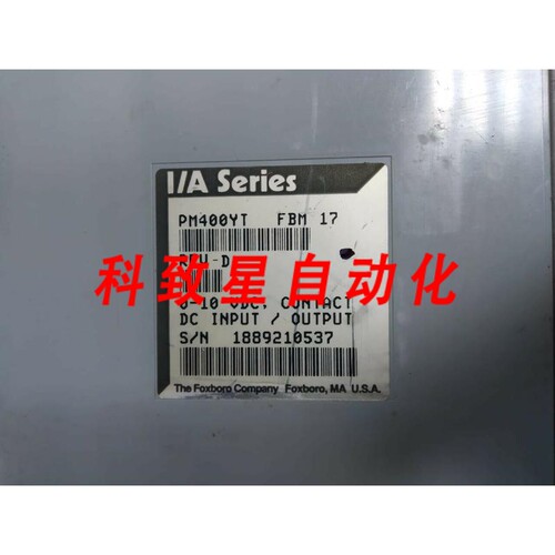 工业配件PM400YT REV D FBM 17 DC输入输出设备 188921