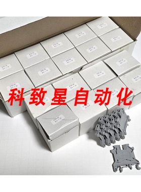 工业配件C3CONTROLS WTB2-W2 (6) 灰色端子 S 22-14 AWG 20A-NEW