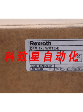 工业配件4WRTE-E R978909517 放大器液压比例卡阀 CO#4581