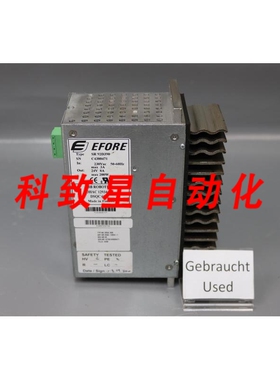 工业配件ROBOTICS DSQC 608 I/O PS EFORE SR 92D390 24V 8A 200W