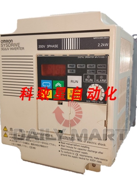 工业配件3G3JV-A2022 逆变器 220V 2.2KW