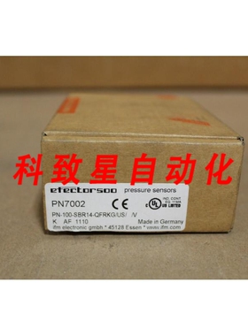 工业配件PN7002 EFECTOR压力传感器PN-100-SBR14-QFRKG/US