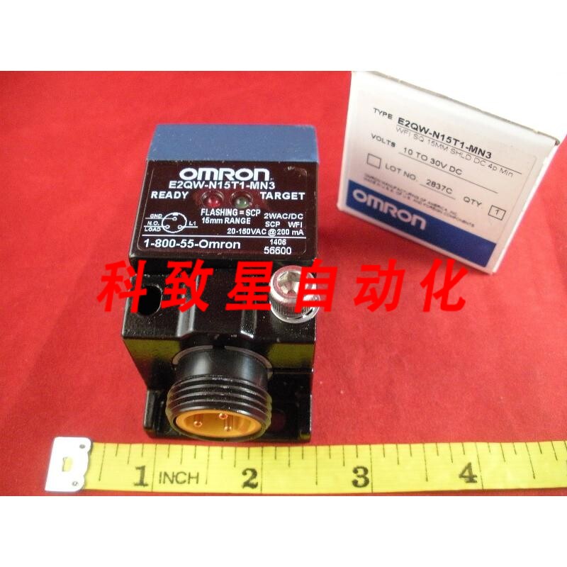 工业配件E2QW-N15T1-MN3 接近传感器开关100V DC WFI SQ 15MM SH