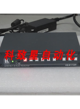 工业配件KRAMER VS-611DT 6X1/2 4K60 4X2X0 HDBASET 扩展范围 PO