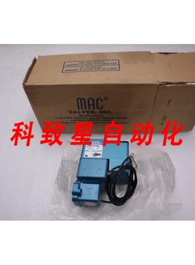 工业配件MAC 250B-612AAAA 电磁阀 24VDC 25-150PSI 8.5WATT STOC