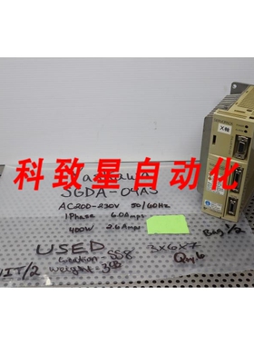 工业配件SGDA-04AS AC20030V 50/60HZ 1PH 6.0A