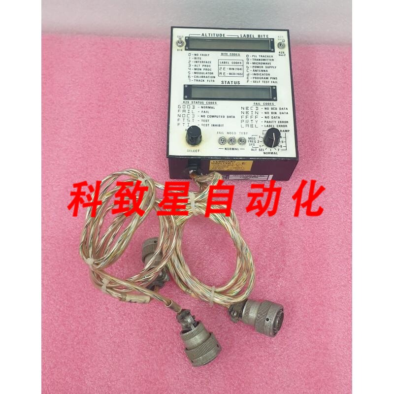工业配件TESTER RAMP ALT-52A 0-0027-0-0164