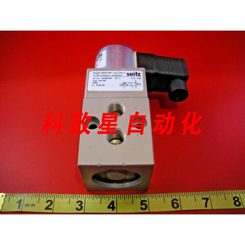 工业配件SEITZ 118.997.00 气动阀 237/99 0-8 BAR EUGENE AG 118