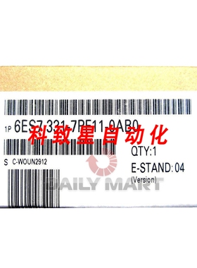 工业配件6ES7 331-7PF11-0AB0 模拟输入模块 8-AI