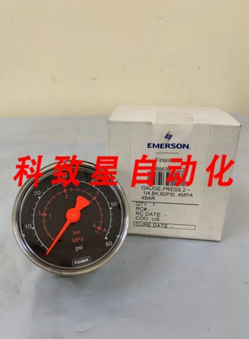 工业配件压力表/11B9639X022/2 1/4 BK 60PSI.4MPA 4BAR