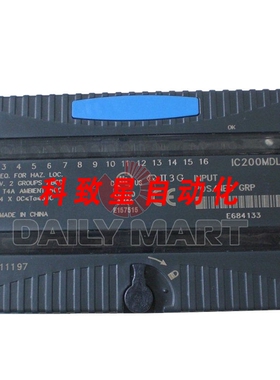 工业配件GE-PLC模块IC200MDL640 IC200MDL640H