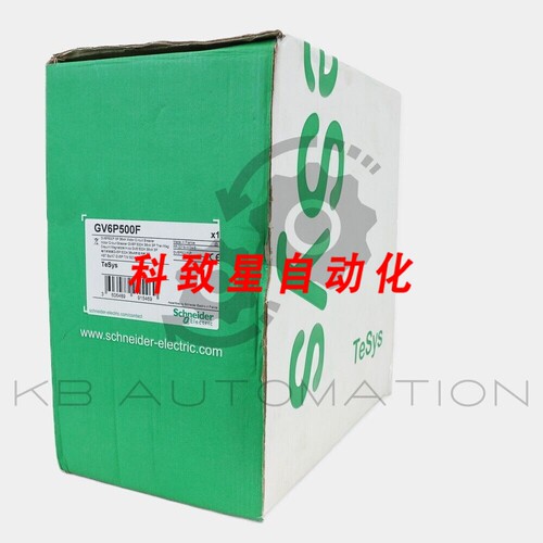 工业配件GV6P500F TESYS热磁断路器500A 3P-ICU 36KA