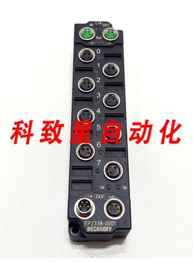工业配件EP2338-0001 ETHERCAT 盒8 个数字输入 24 VDC
