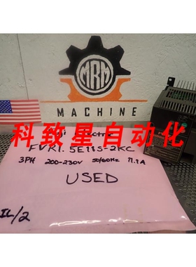 工业配件FVR1.5E11SKC 驱动器3PH 20030V 50/60HZ 11.1A