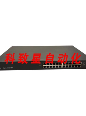 工业配件UBIQUITI EDGESWITCH 24 ES4-500W 24 端口管理千兆交换