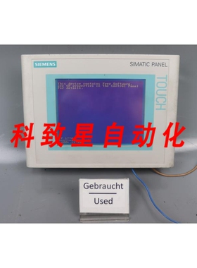 工业配件6AV6 642-0AA11-0AX0 触摸屏 TP177A E-STAND:10