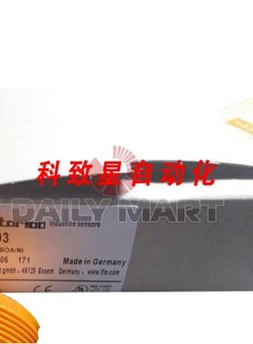 工业配件KI0203 电容式接近开关传感器 15mm 量程 AC/DC M30 NC
