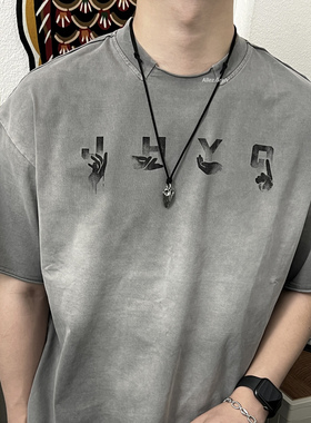 钛钢项链男款民族风石头箭头