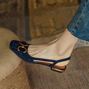 Women s Sandals 2023 Elegant Office Ladies Shoes and Sandals
