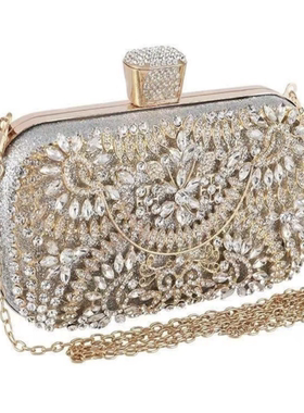women evening party clutch bag girls diamond rhinestone bag