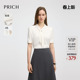 夏季 飘带领气质感衬衫 PRICH时尚 职业通勤衬衣女 缎面