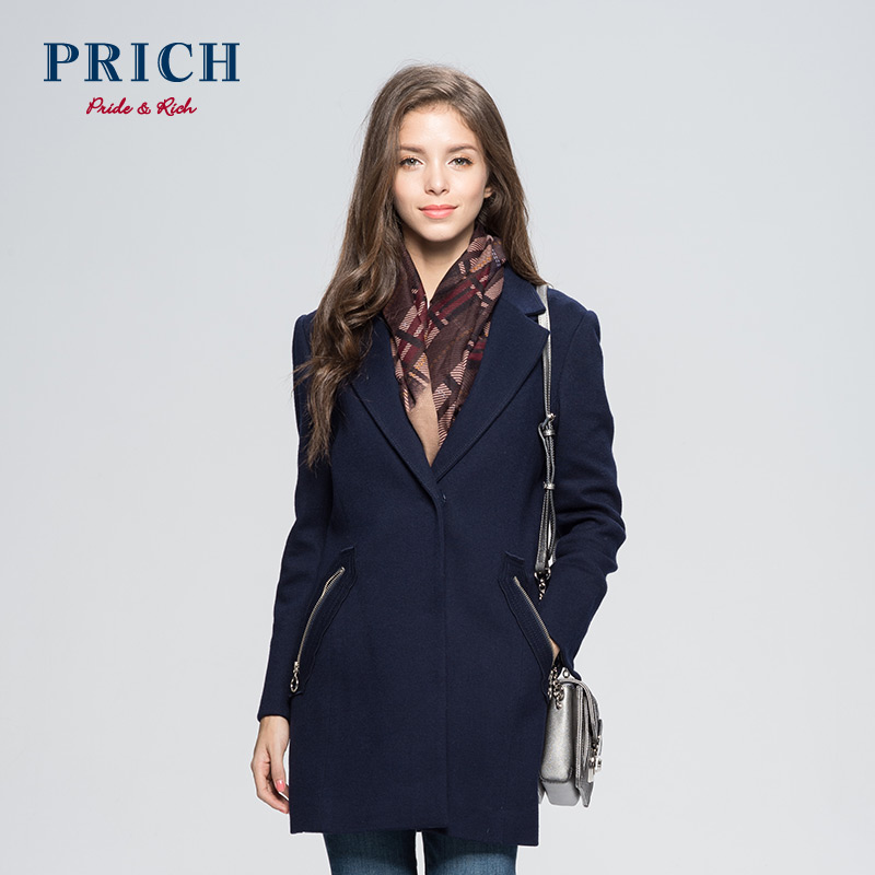 PRICHÅ®×° ÇﶬʱÉÐÐÝÏÐÊúÌõÎÆÐÞÉíÎ÷×°ÍâÌ×Å® PRJK64T03M