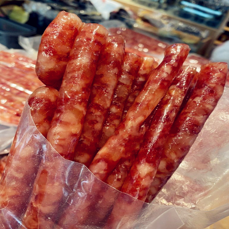 云南美食特产小吃烧烤小甜肠火锅小甜肠广式广味冰糖小甜肠香肠