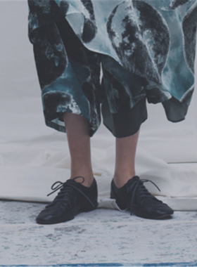 Y'S 2020SS YS-E04-702 黑色系带皮鞋 休闲百搭 山本耀司