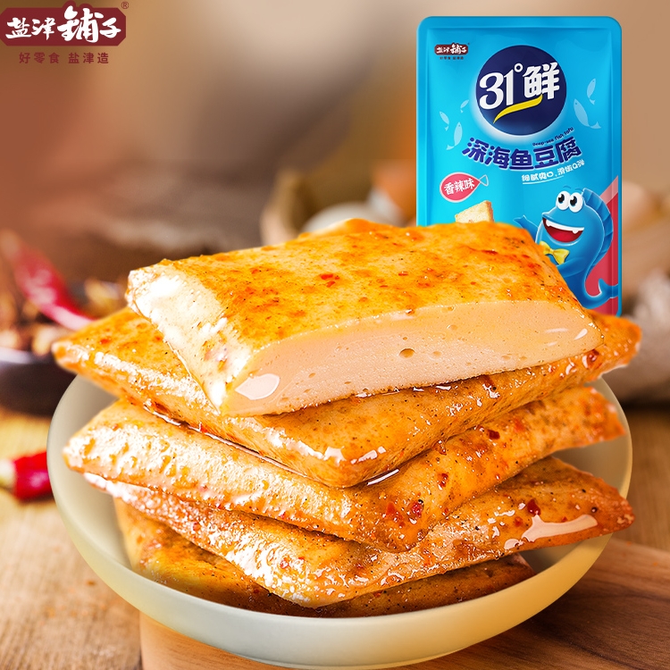 盐津铺子豆腐干解馋零食